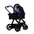 Универсальная коляска 2 в 1 ABC Design TURBO 6S purple-black, цвет пурпурный с черным